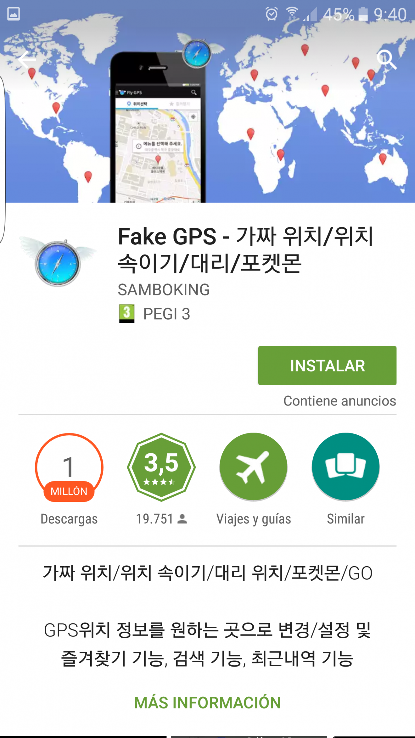 Trucos Pokémon GO Fake GPS con JoyStick sin root con Fly GPS