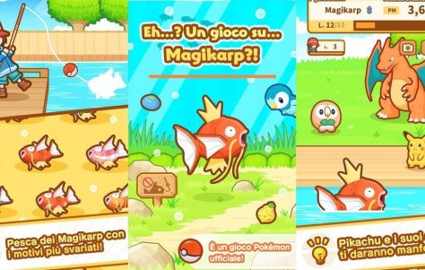 Pokémon Magikarp Jump el nuevo juego para móviles de Pokémon